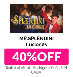 Mr.Splendini Ilusiones - 40%OFF 